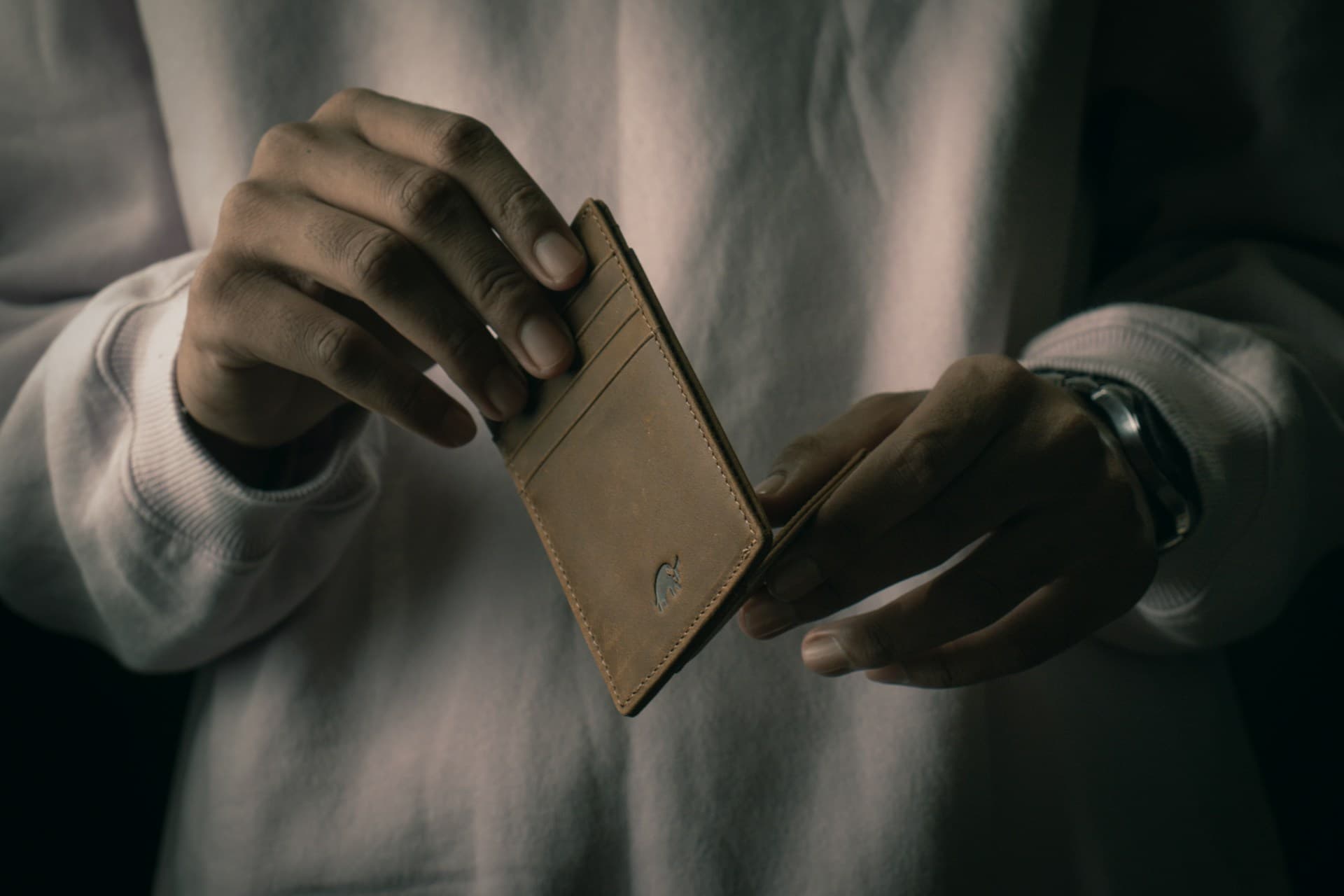Ceylon Fold bi-fold faux leather wallet by Ceylon Edge Wallets